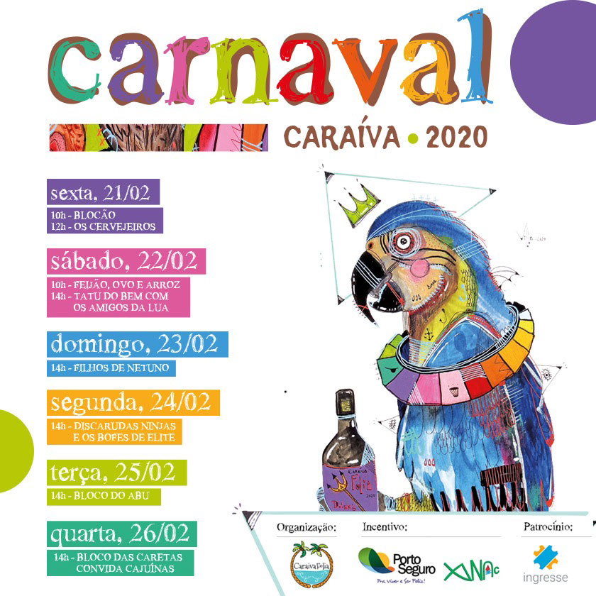 Carnaval 2020 Caraíva